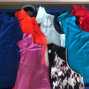 7-Colorful Sleeveless Golf Tops Collection for HER